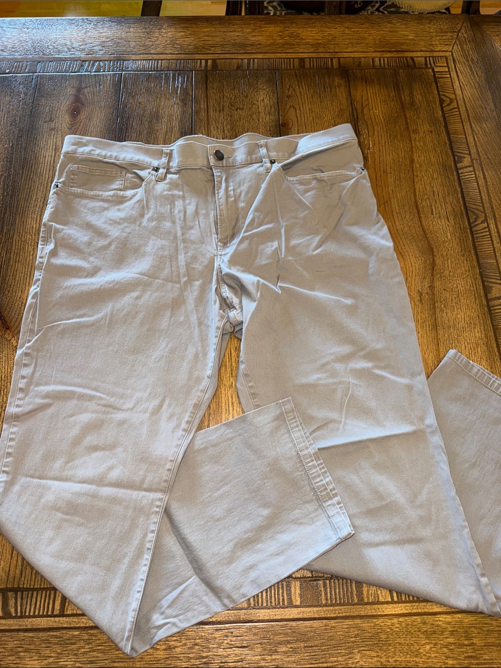 Frame Denim Men's Slim Chinos in Light Beige
